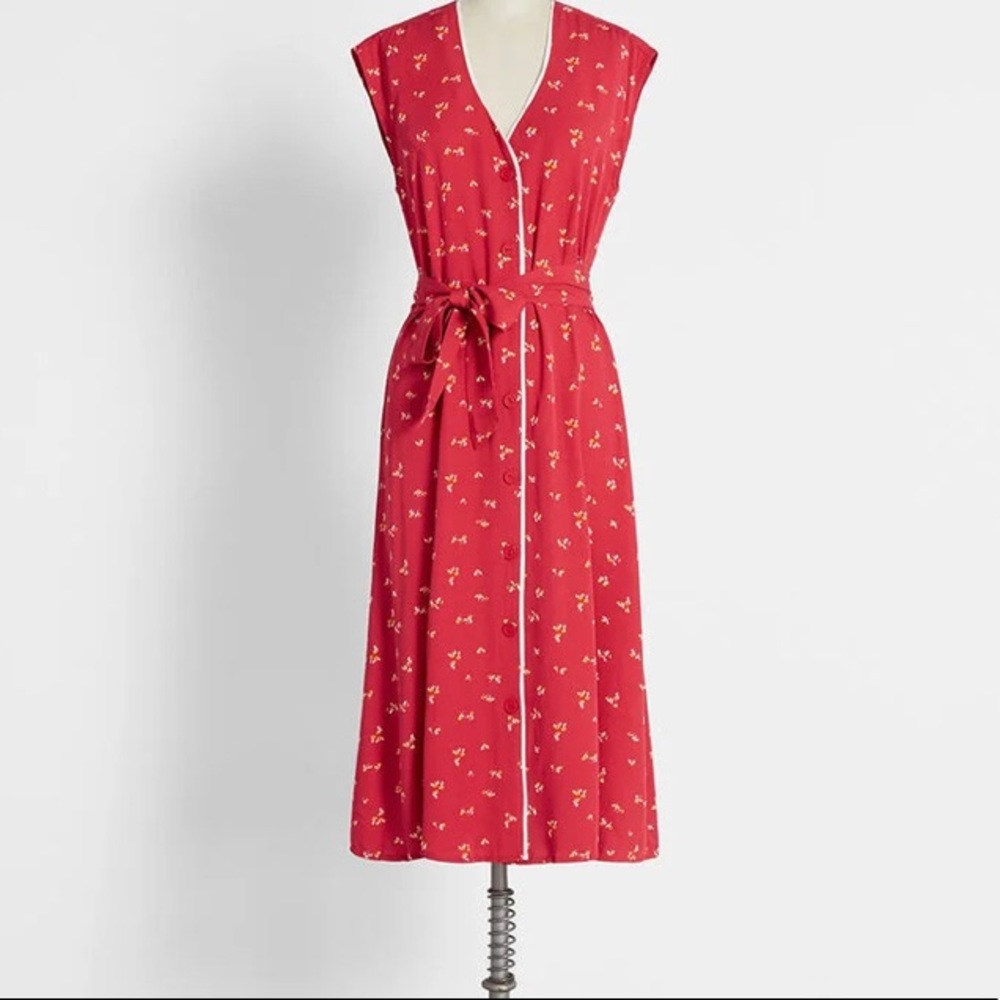 ModCloth Spring Your Best Shirt Dress — NWT